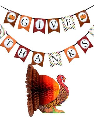 Thanksgiving Day Turkey Banner