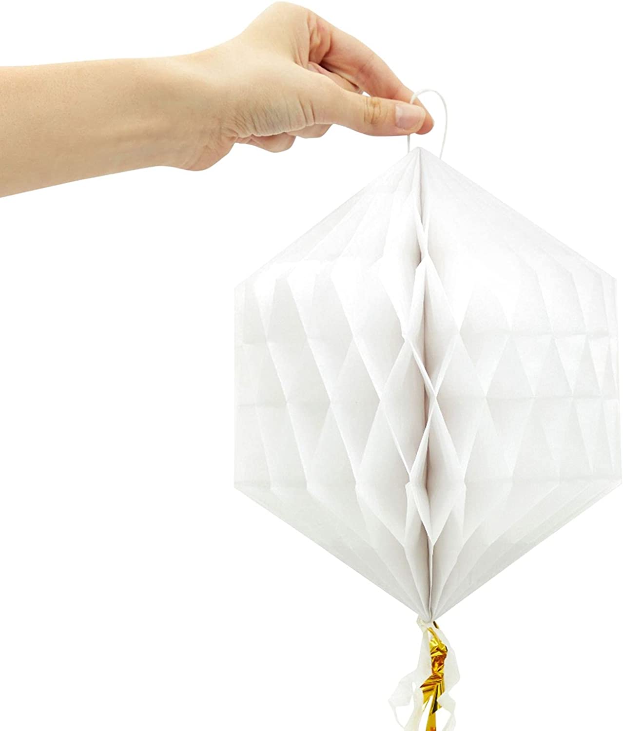 Honeycomb Diamond Decorations for Engagement Party