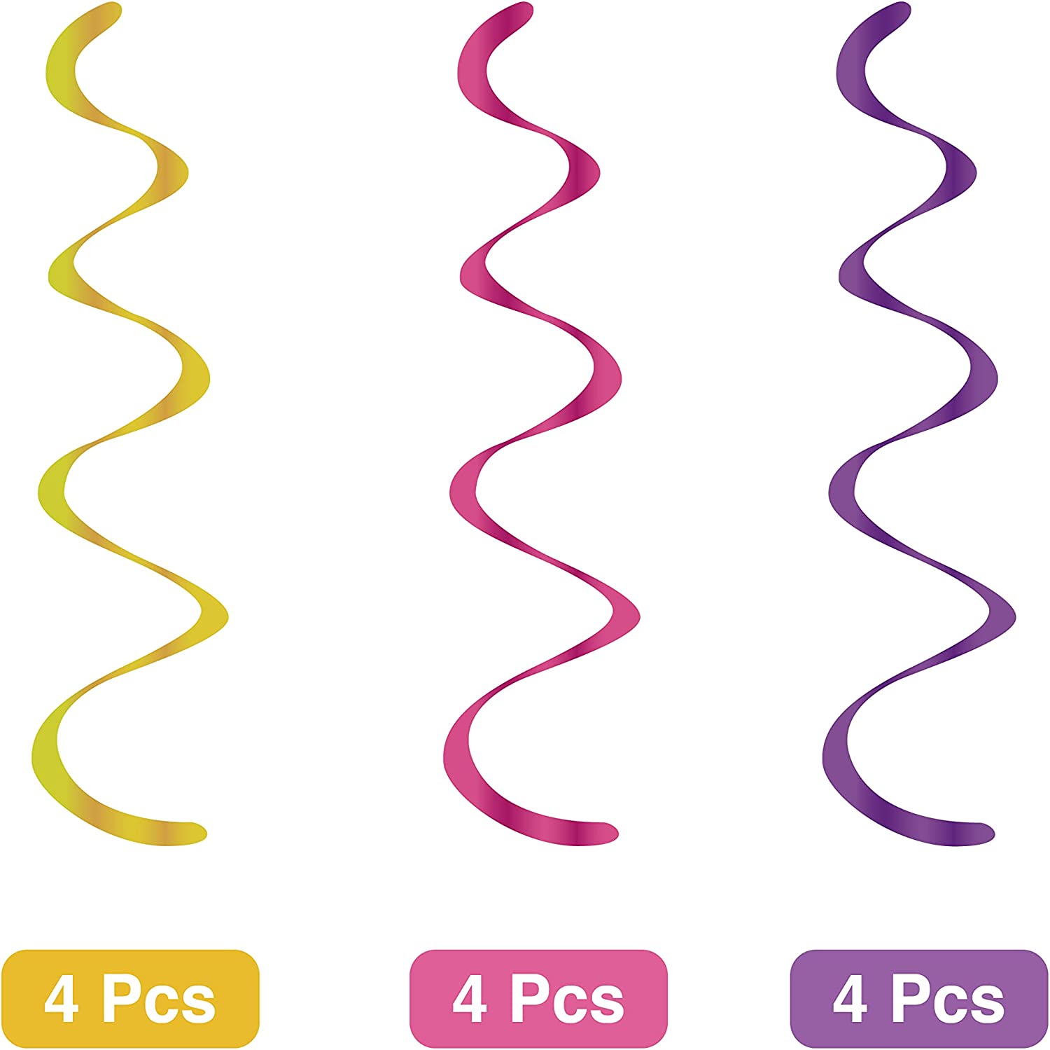 Easter Hanging Swirl Decorations