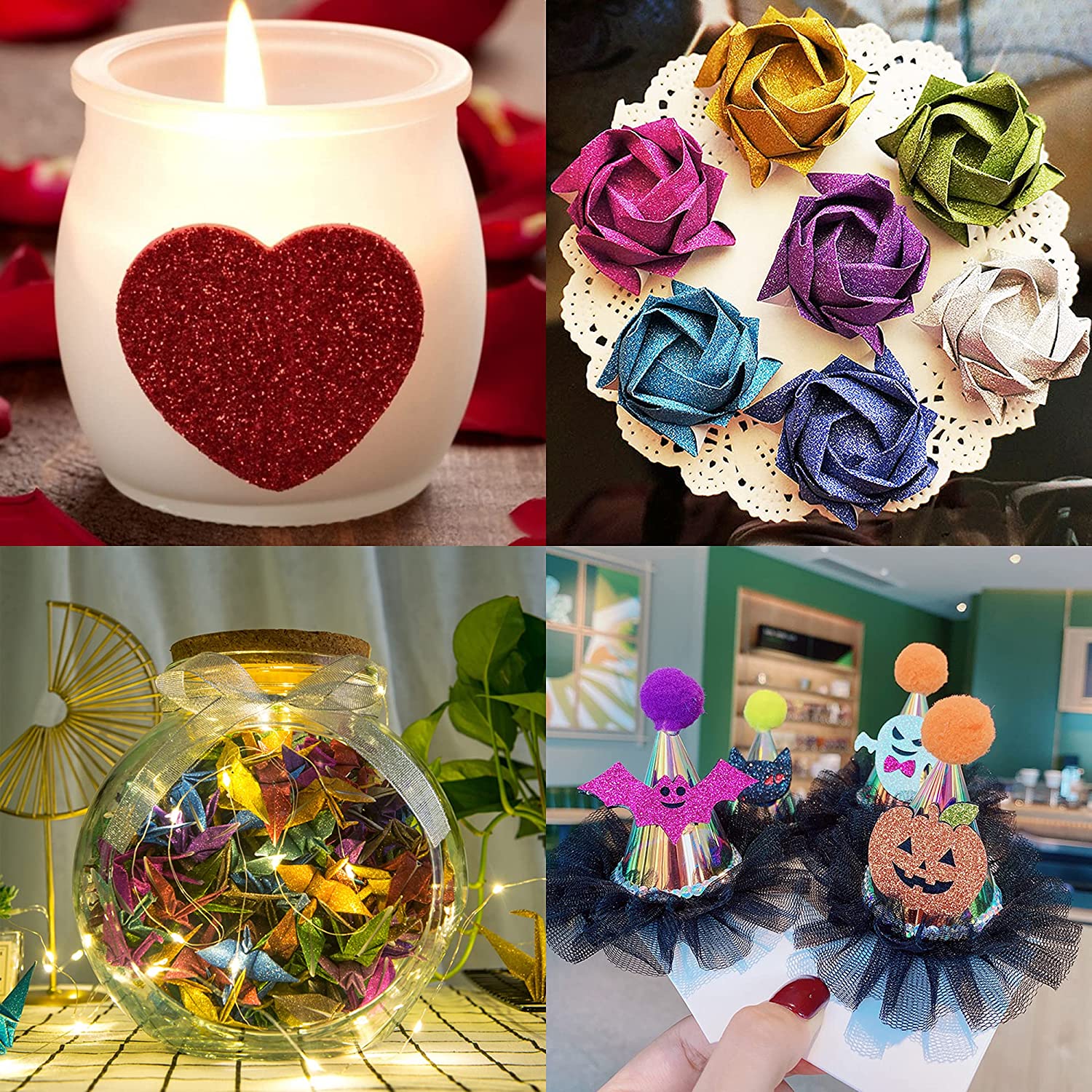 Glitter Paper for Crafts