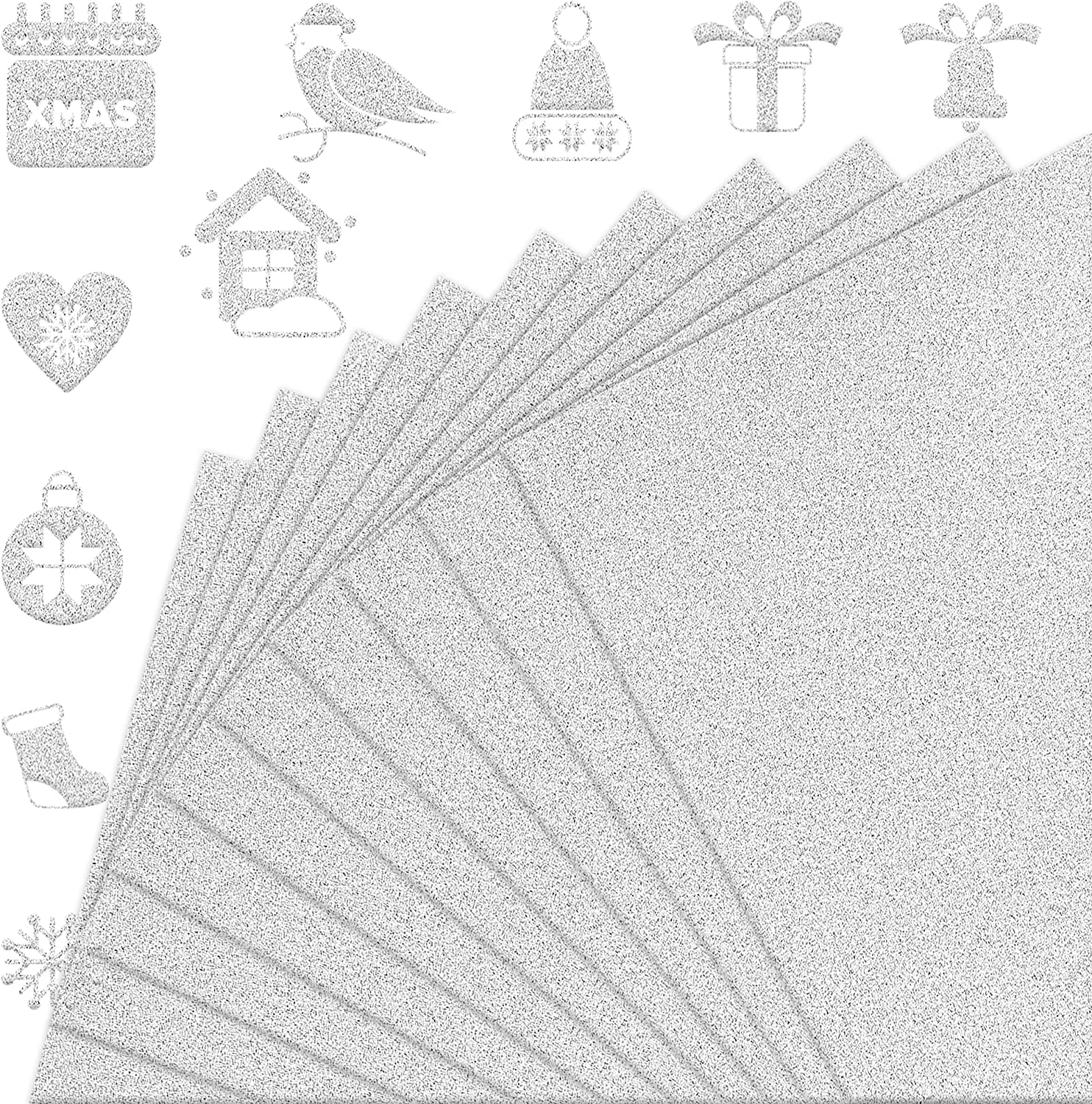 Glitter Paper for Crafts