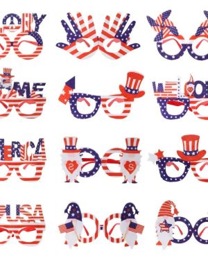 New Independence Day Pentagram Glasses