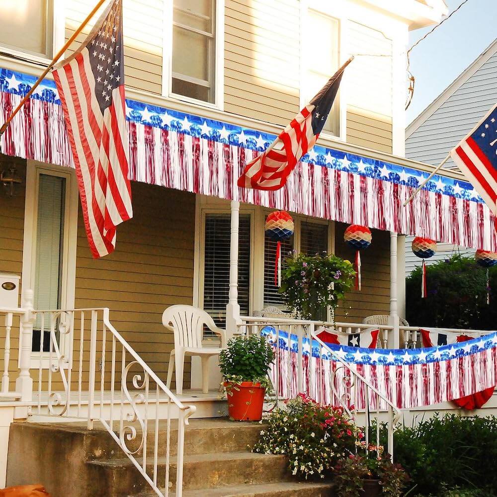 American Stars and Stripes Flag Banner