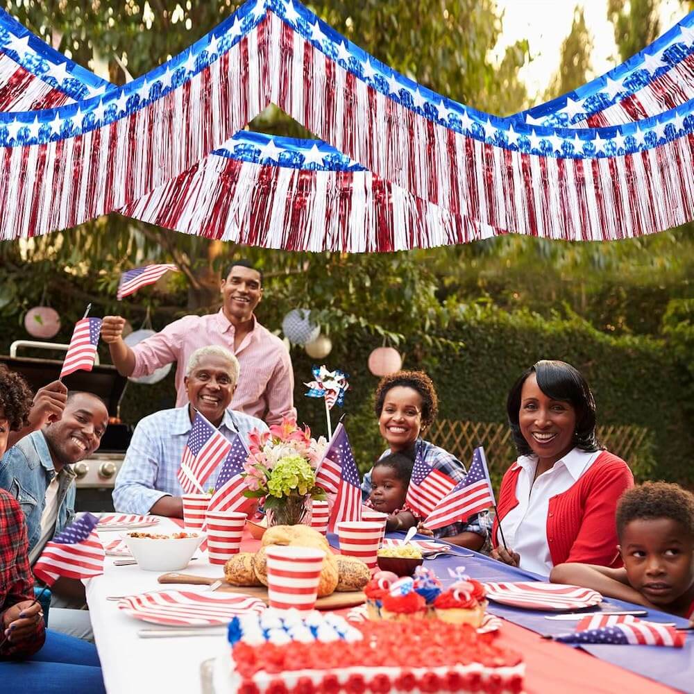 American Stars and Stripes Flag Banner