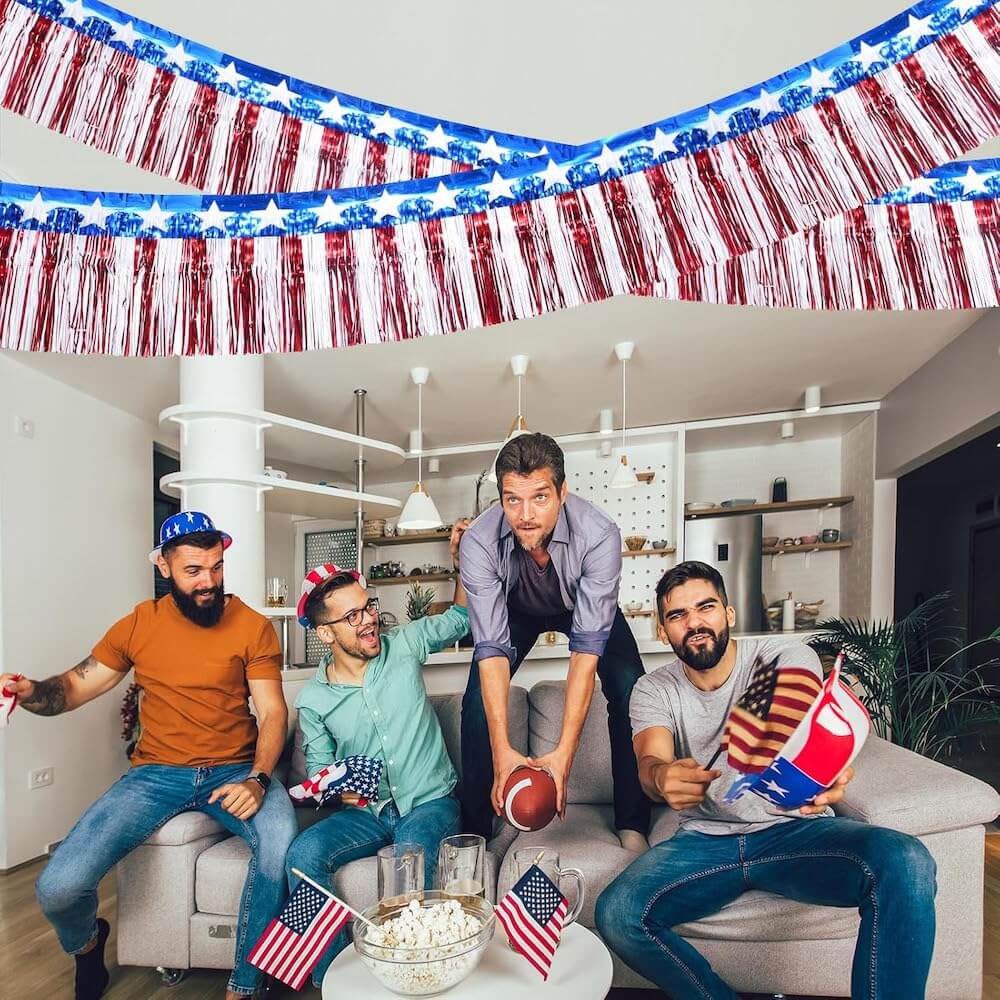 American Stars and Stripes Flag Banner