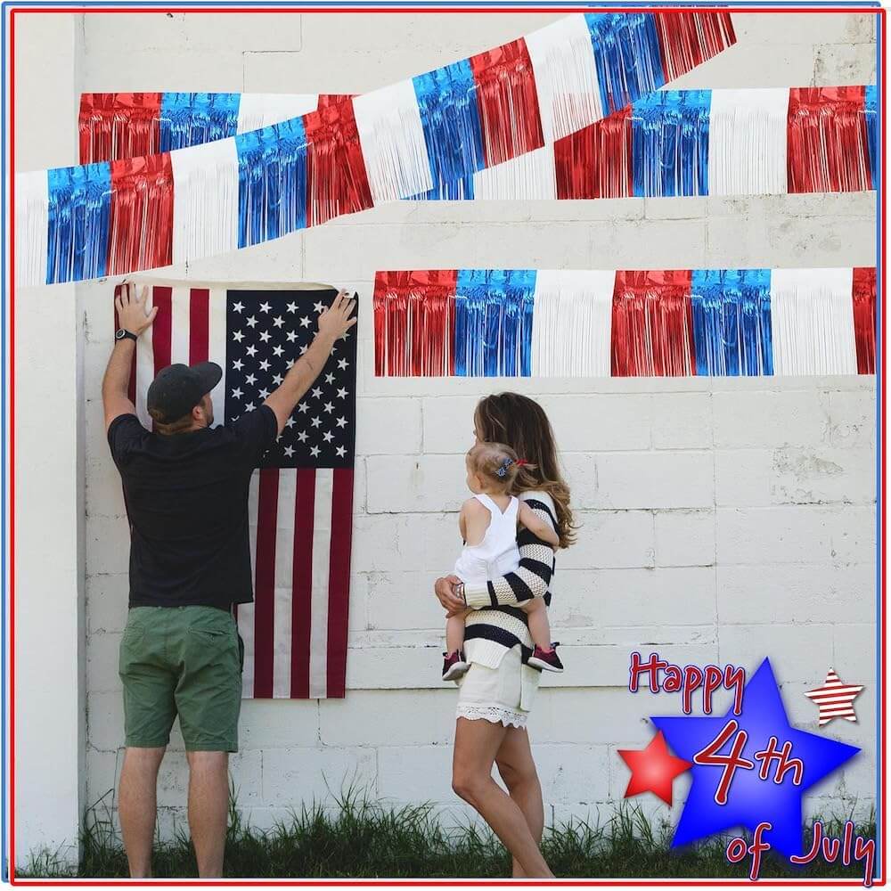 Iridescent Float Fringe Curtains