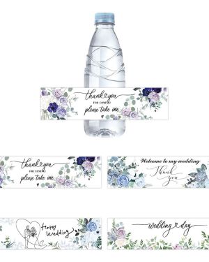 Wedding Water Bottle Labels