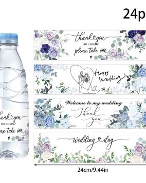 Wedding Water Bottle Labels