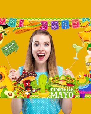 Mexican Fiesta Party Decorations Graduation Photo Booth Prop