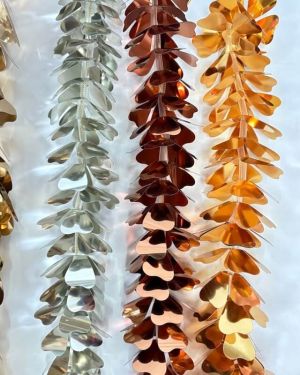 Shiny Petal tinsel garland